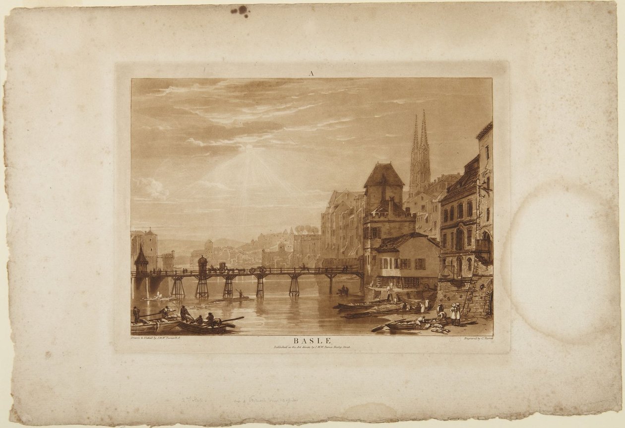 Bâle - Joseph Mallord William Turner