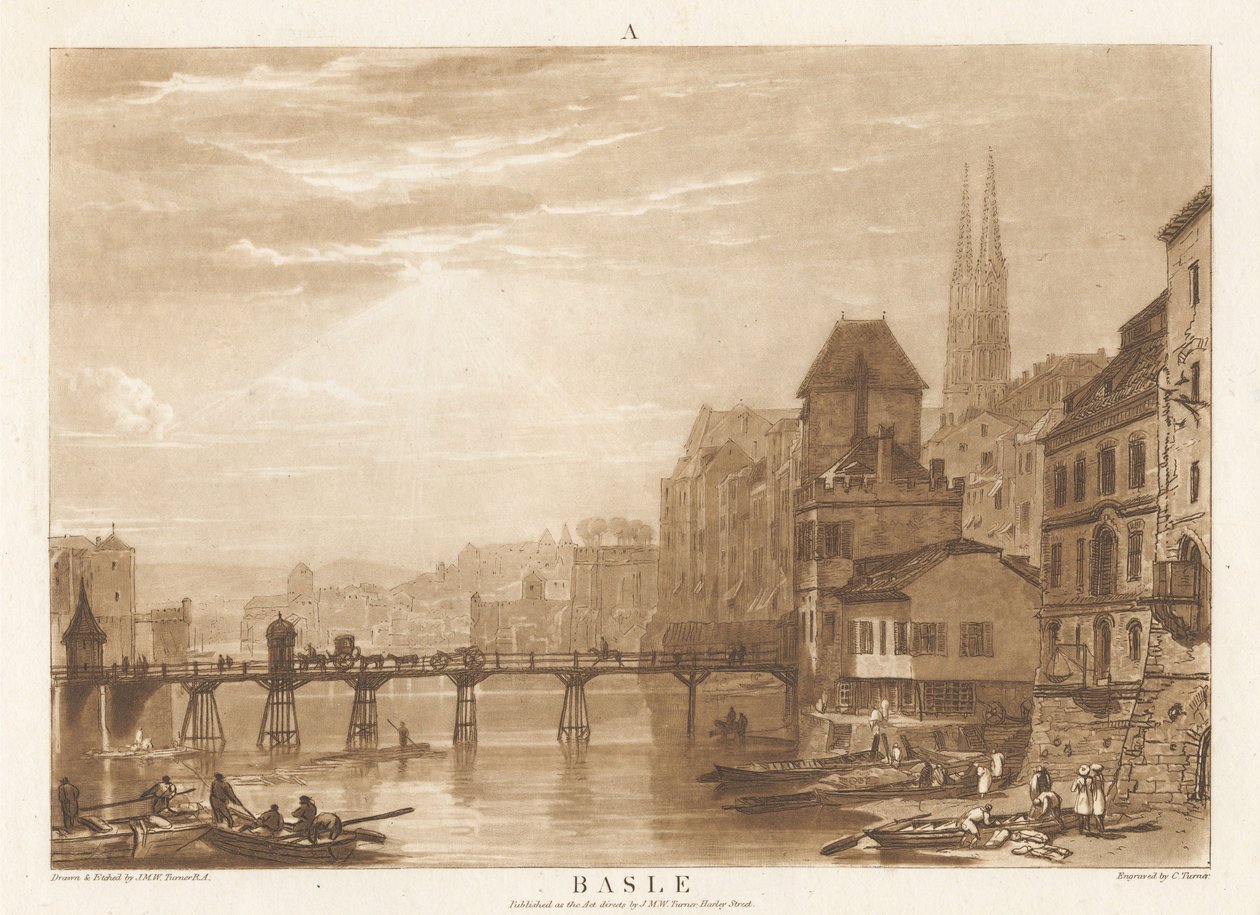 Bâle - Joseph Mallord William Turner