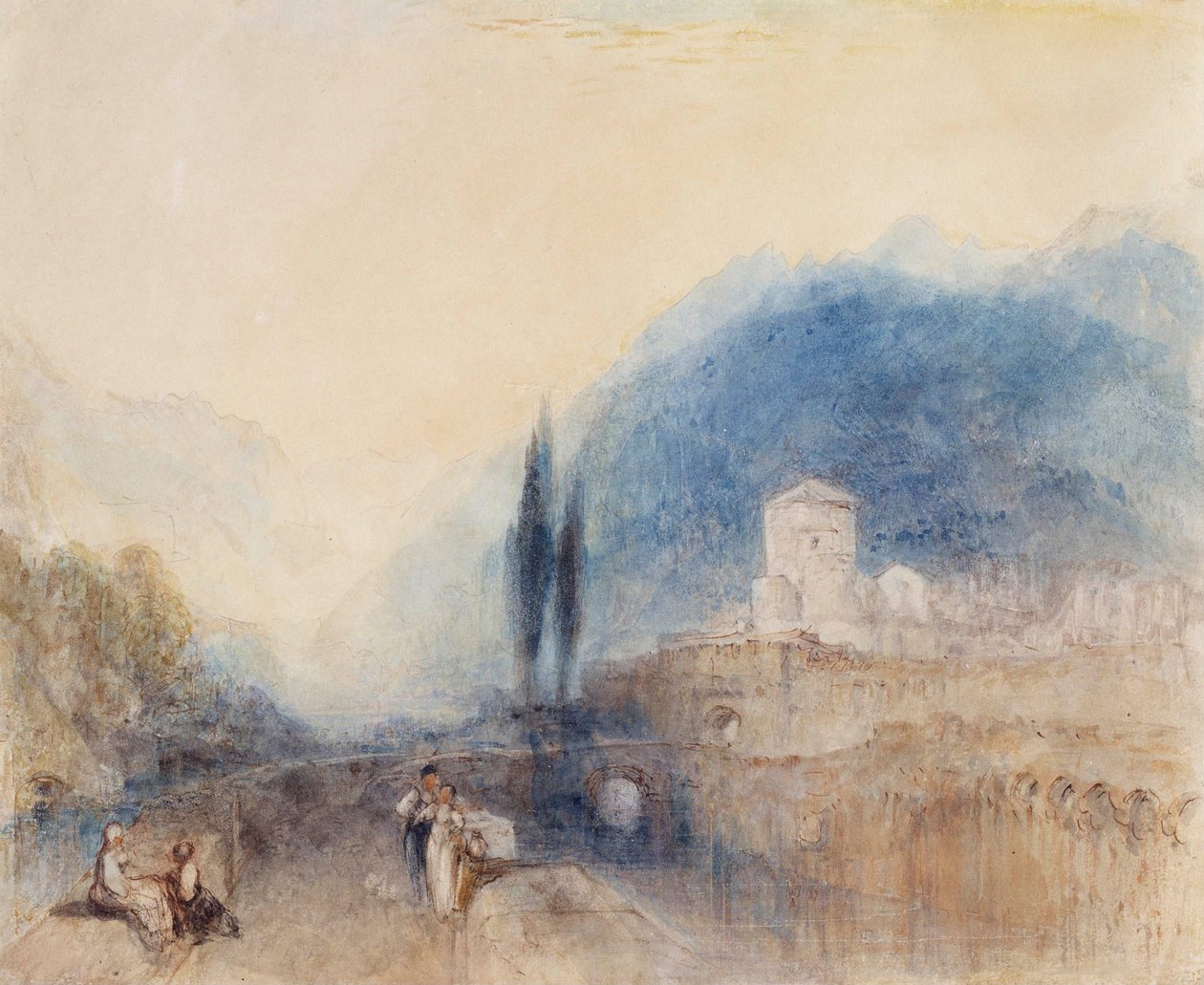 Bellinzone - Joseph Mallord William Turner