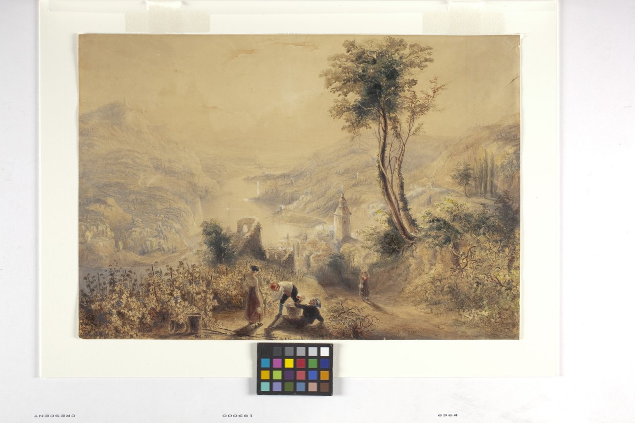 Berncastle (Oberwesel) - Joseph Mallord William Turner