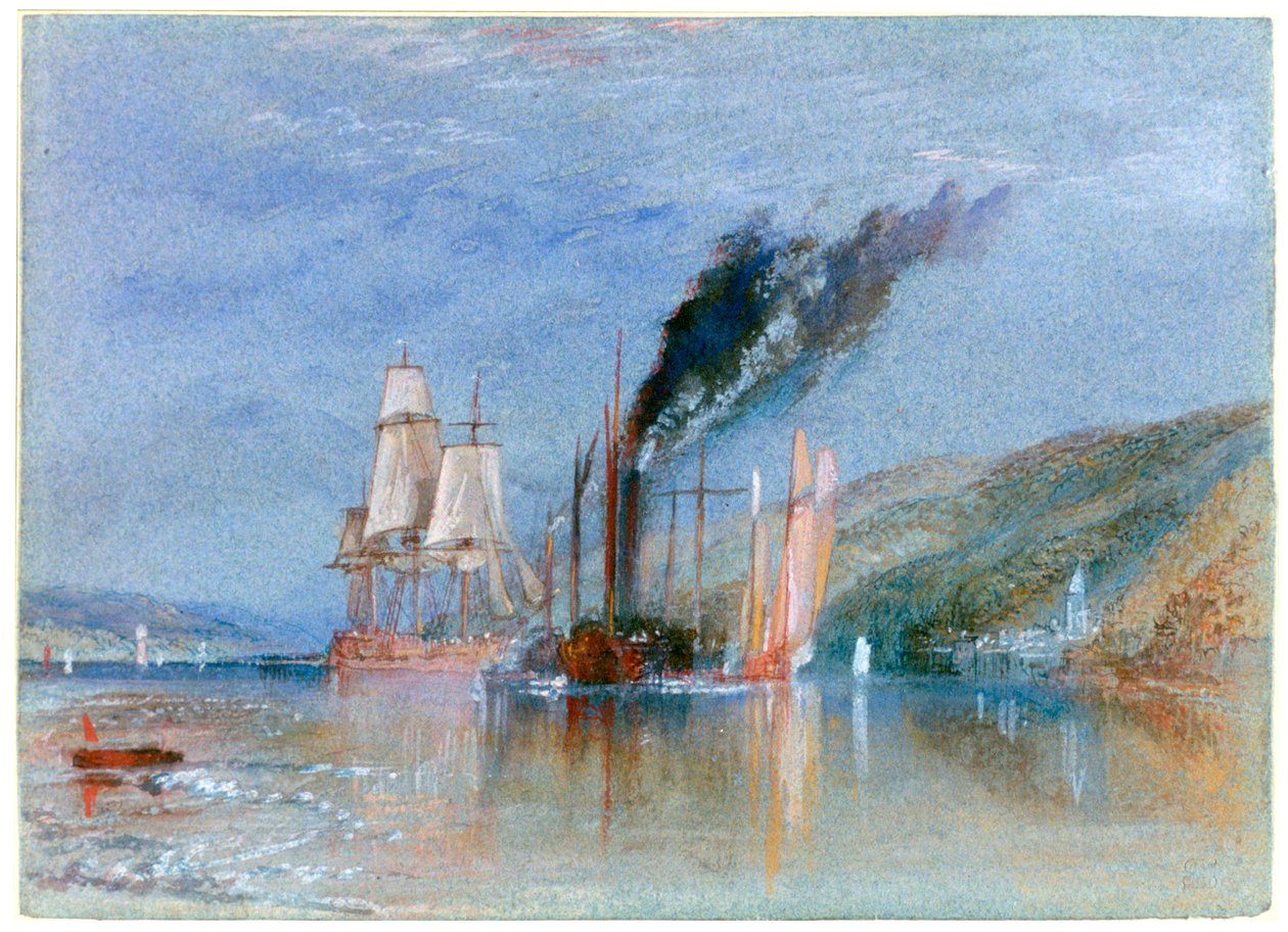 Entre Quillebeuf et Villequier, vers 1832 - Joseph Mallord William Turner