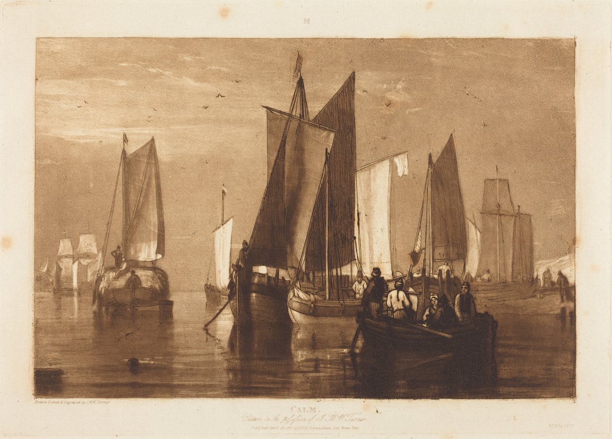 Calme - Joseph Mallord William Turner