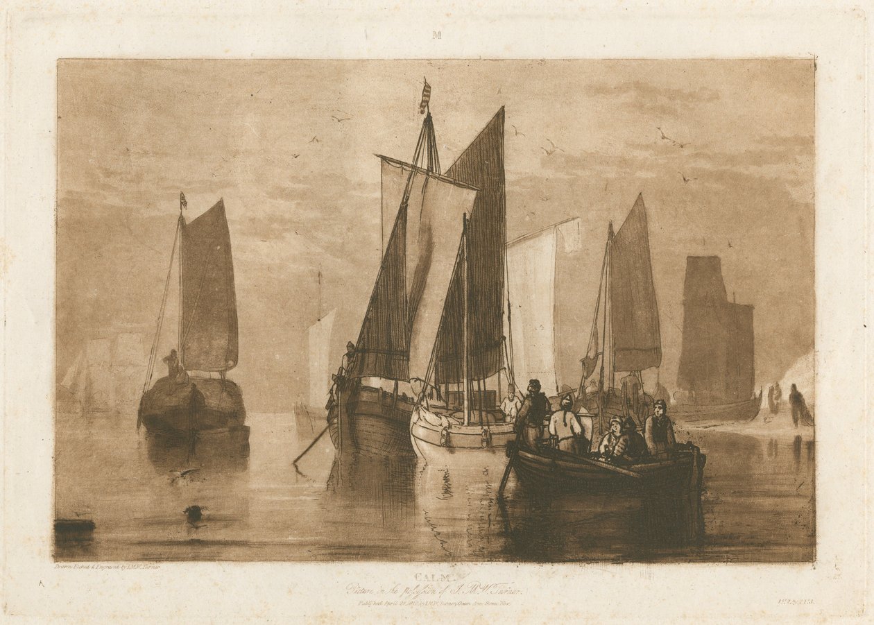 Calme - Joseph Mallord William Turner