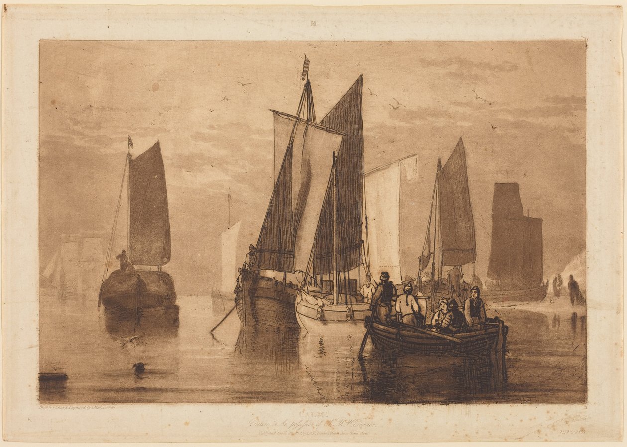 Calme - Joseph Mallord William Turner