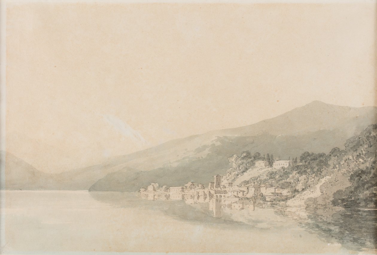 Couvent à Villa Giulia, Lac de Côme, date inconnue - Joseph Mallord William Turner