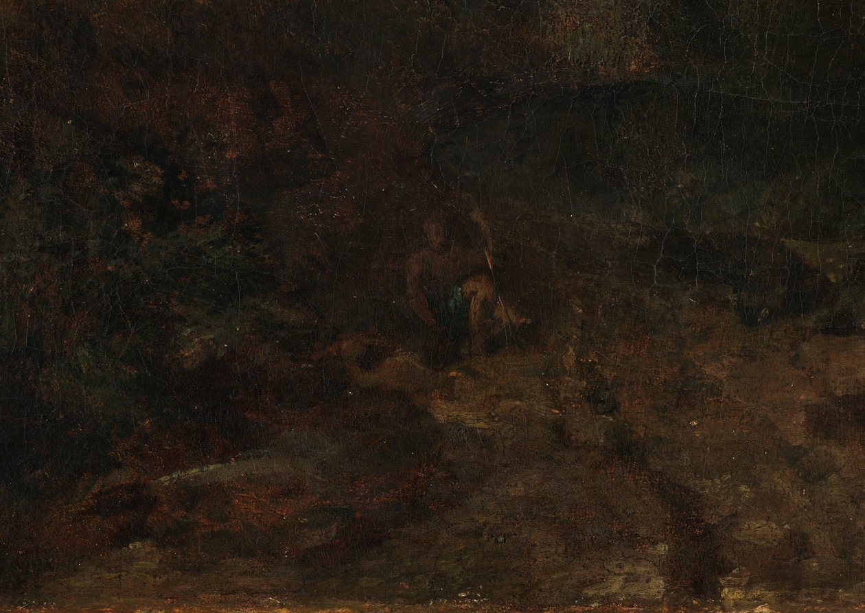 Détail (Ben Lomond Mountains, Écosse: Le Voyageur - Vide Ossian