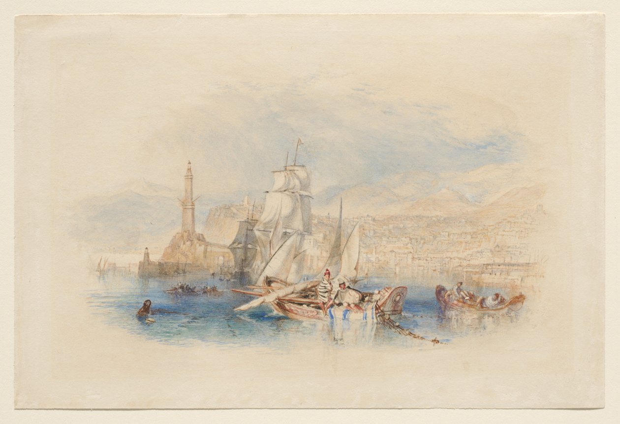 Gênes - Joseph Mallord William Turner