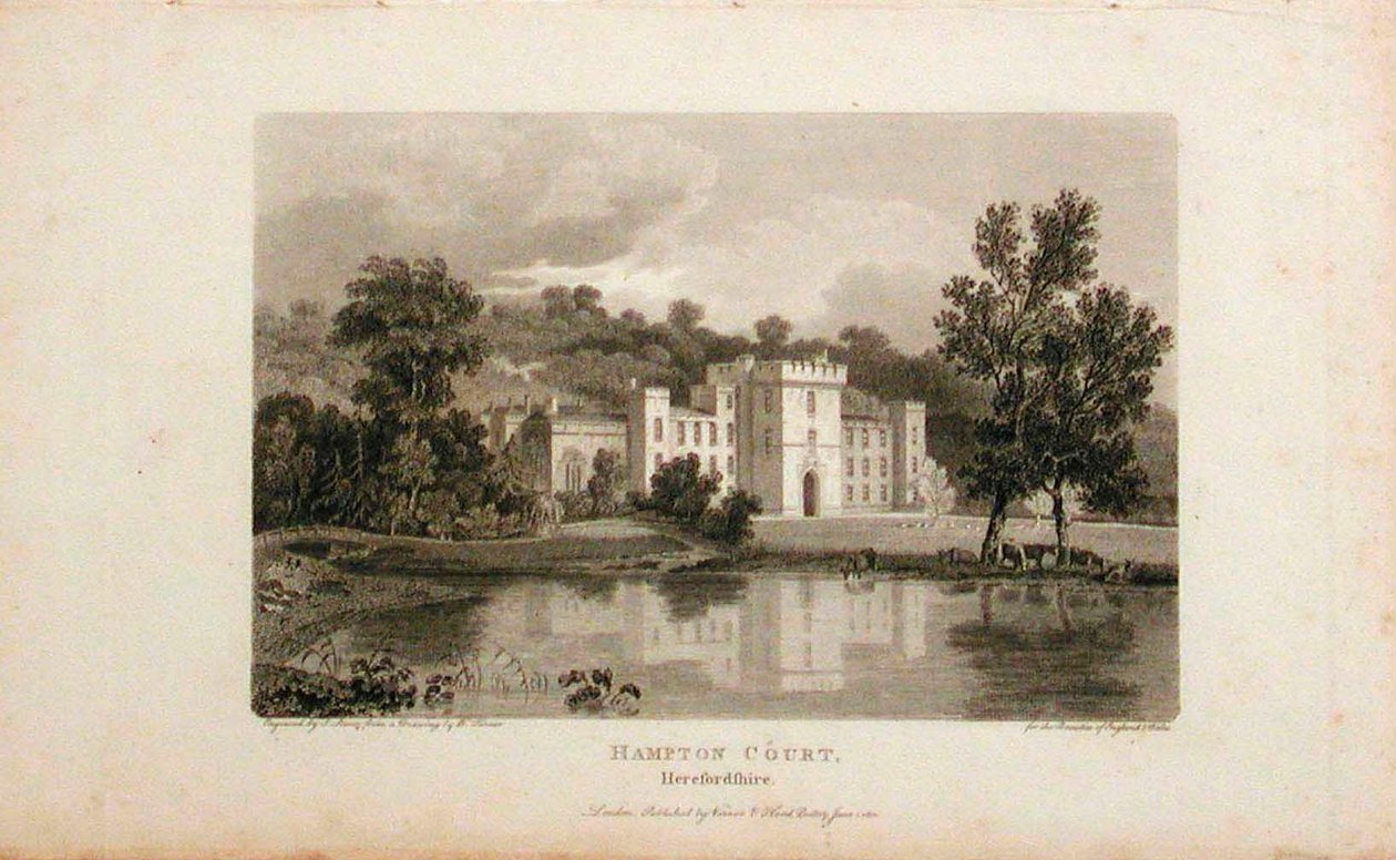 Hampton Court, Herefordshire - Joseph Mallord William Turner