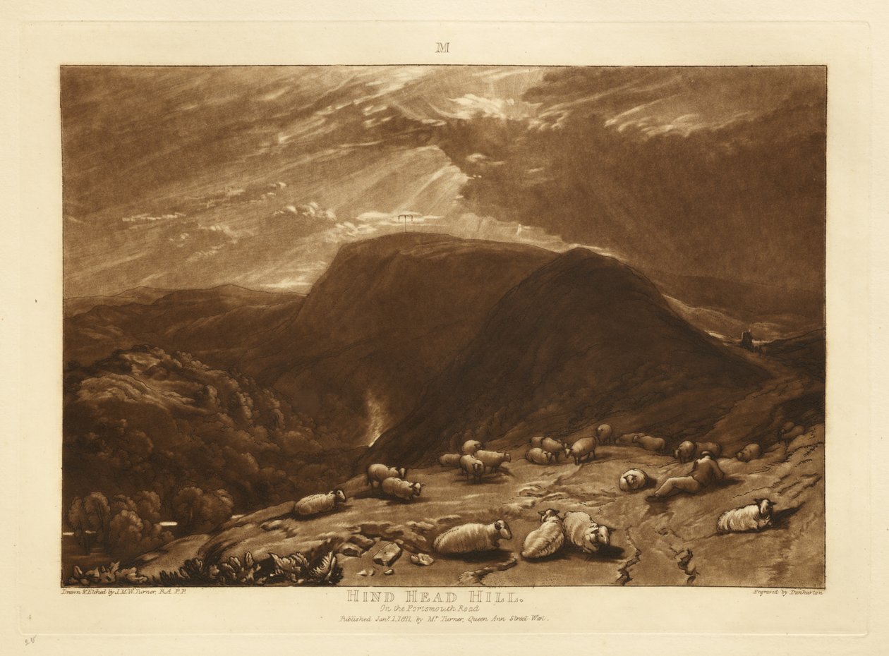 Colline de Hindhead - Joseph Mallord William Turner