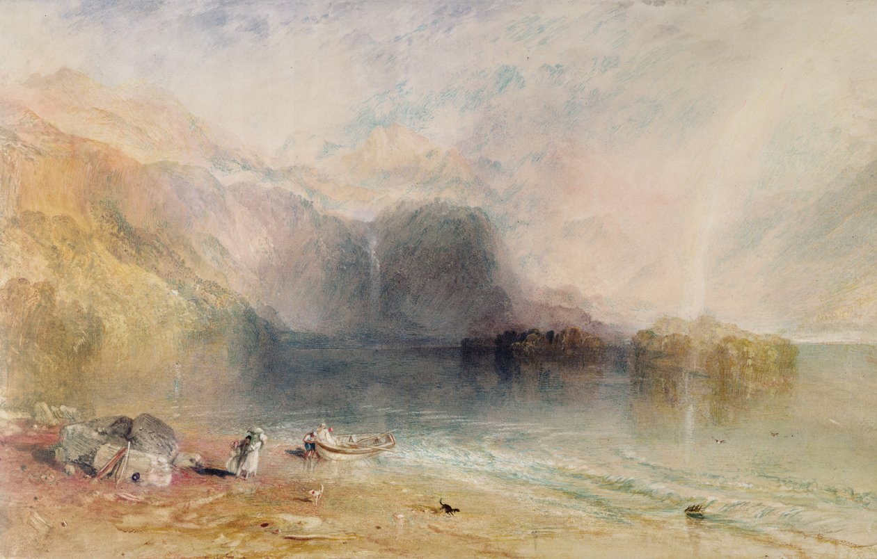 Lac de Keswick, Cumberland, 1835 - Joseph Mallord William Turner