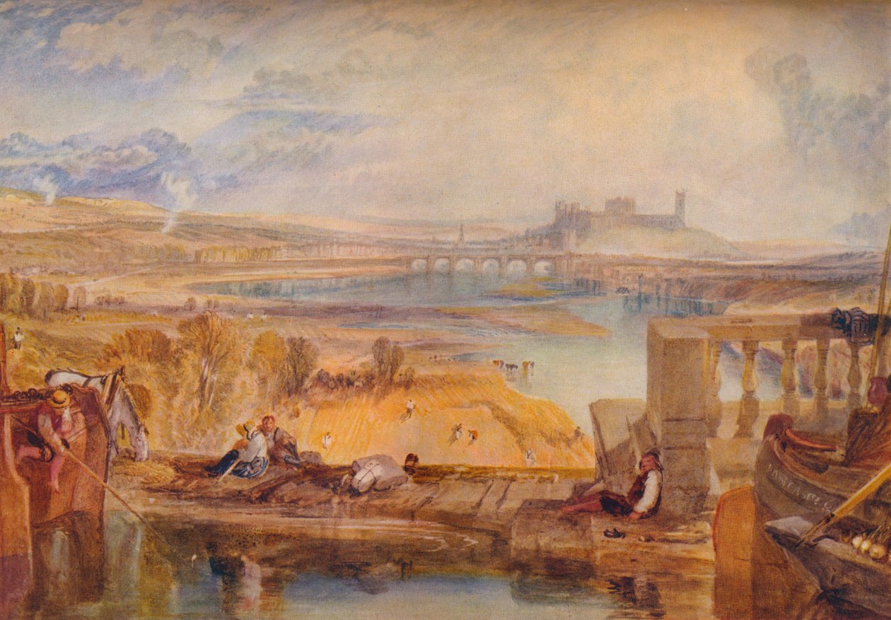 Lancaster, depuis le pont de l