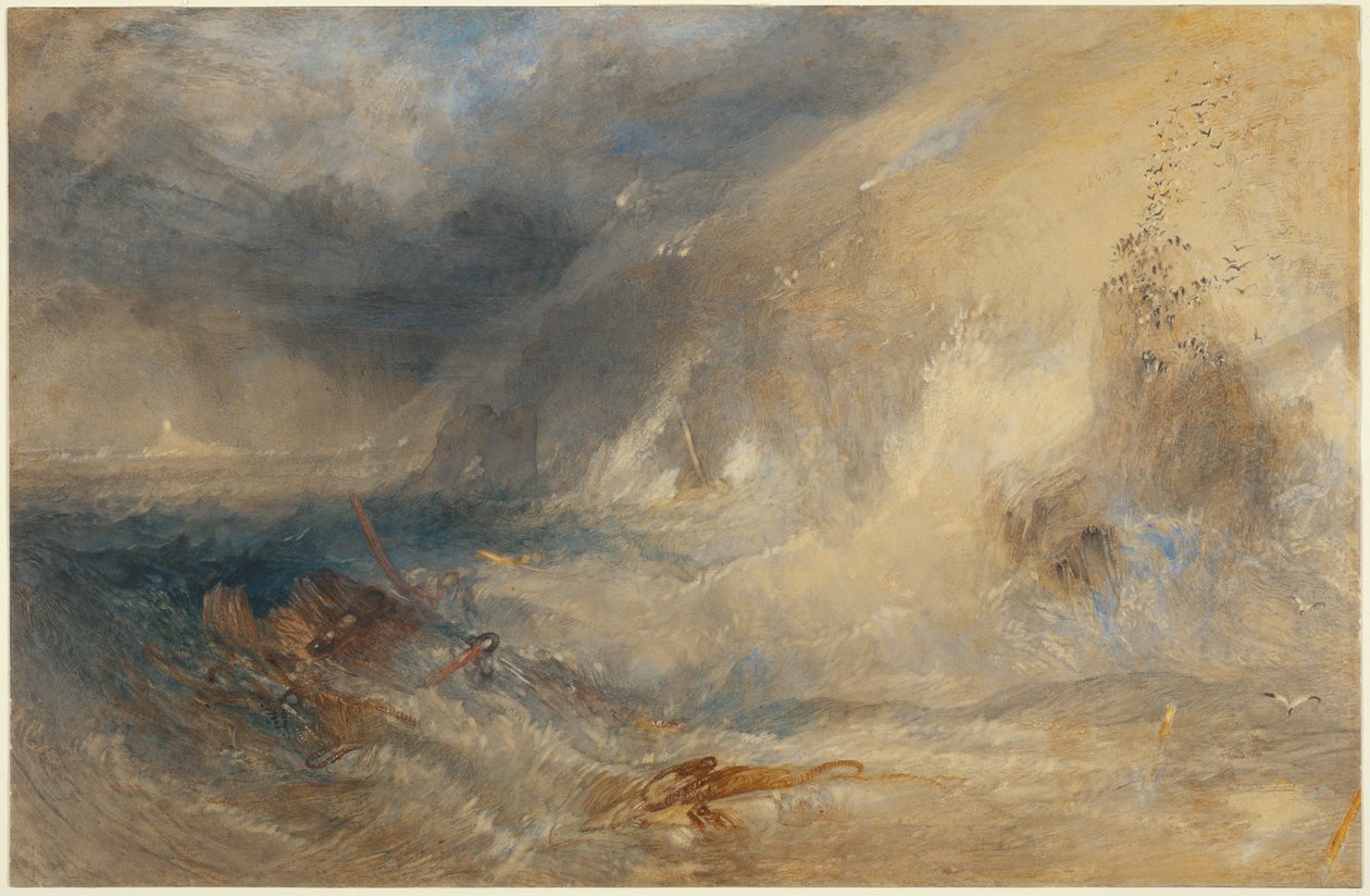 Phare de Longships, Land’s End - Joseph Mallord William Turner