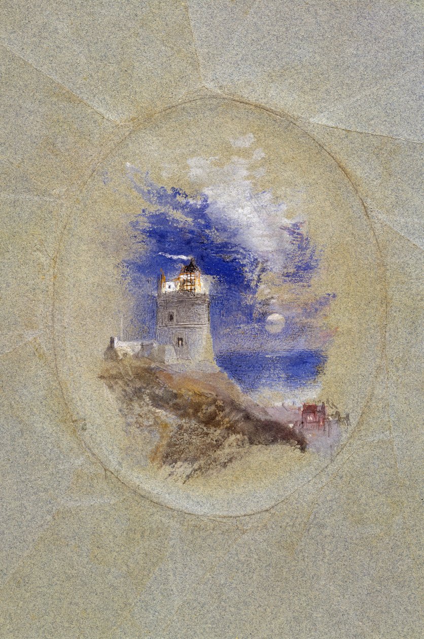 Phare de Lowestoffe, c.1827 - Joseph Mallord William Turner