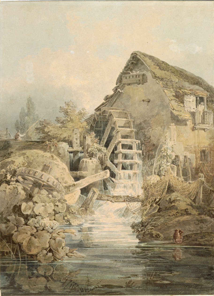 Marford Mill - Joseph Mallord William Turner