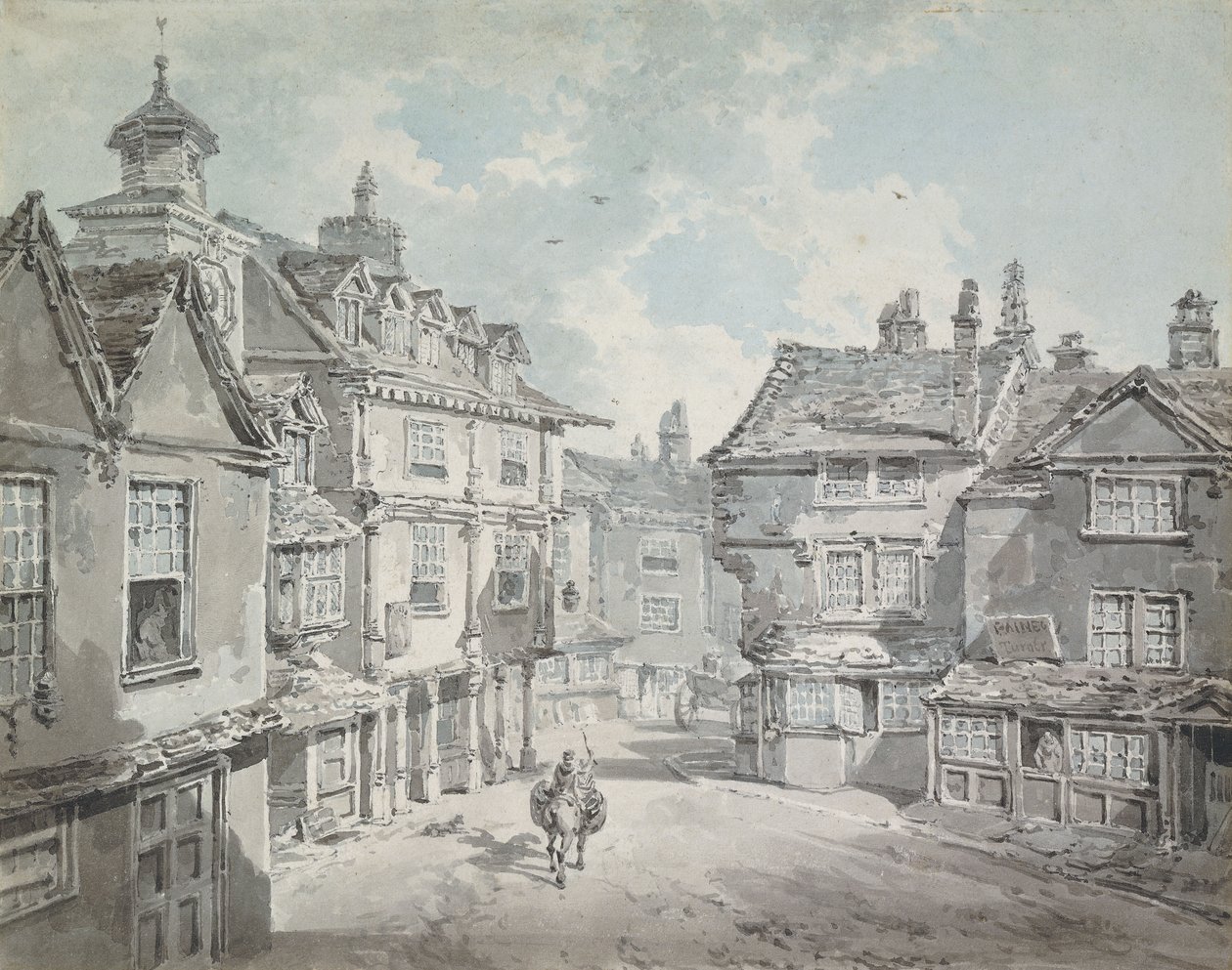Market Street, Lichfield - Joseph Mallord William Turner