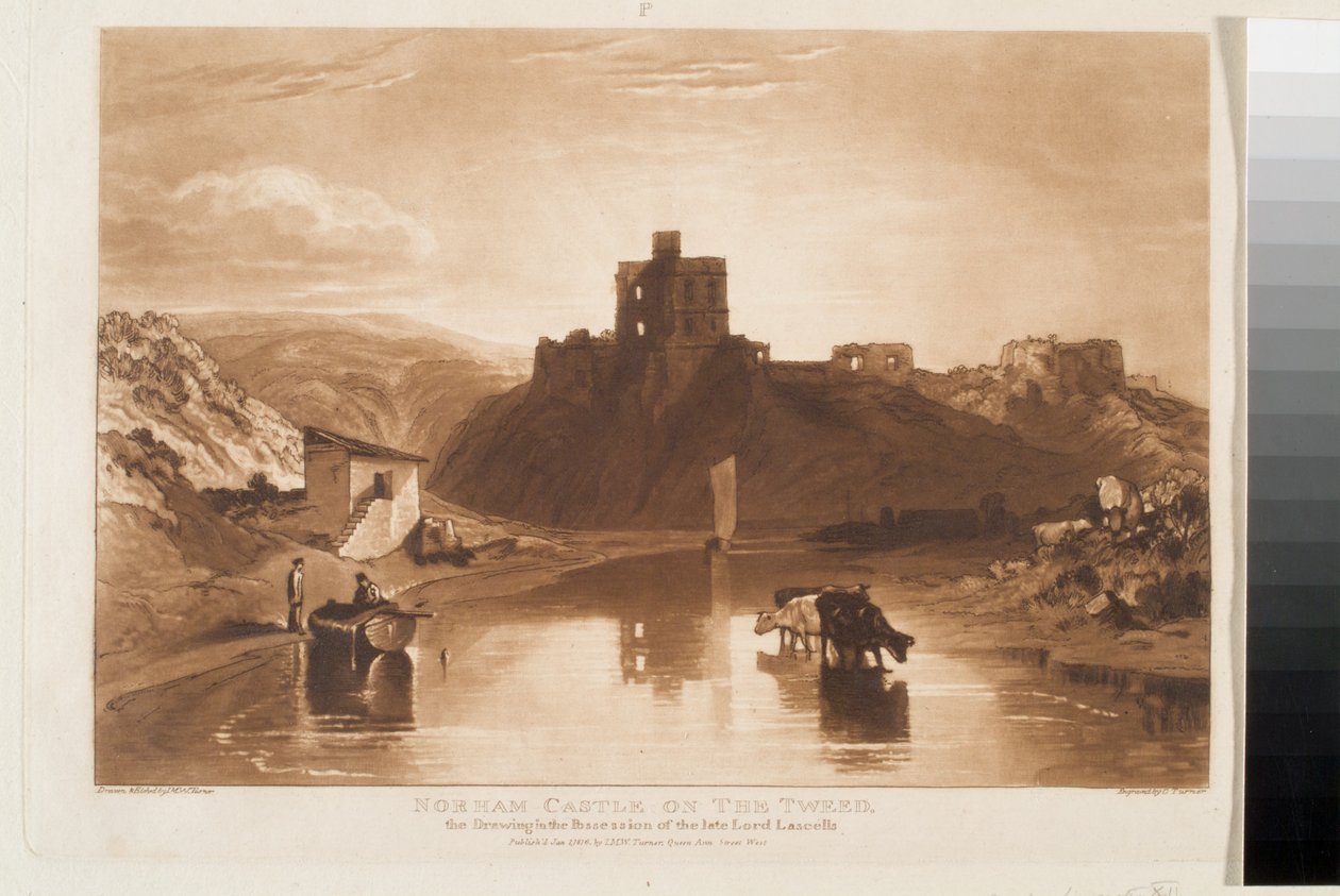 Château de Norham, 1er janvier - Joseph Mallord William Turner