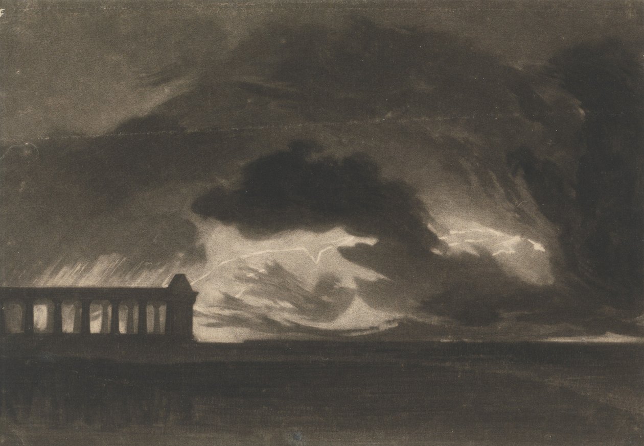 Paestum - Joseph Mallord William Turner