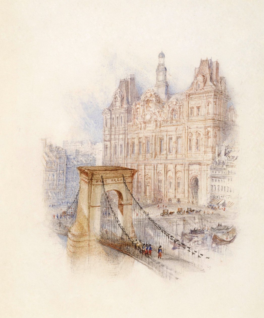 Paris: Hôtel de Ville - Joseph Mallord William Turner