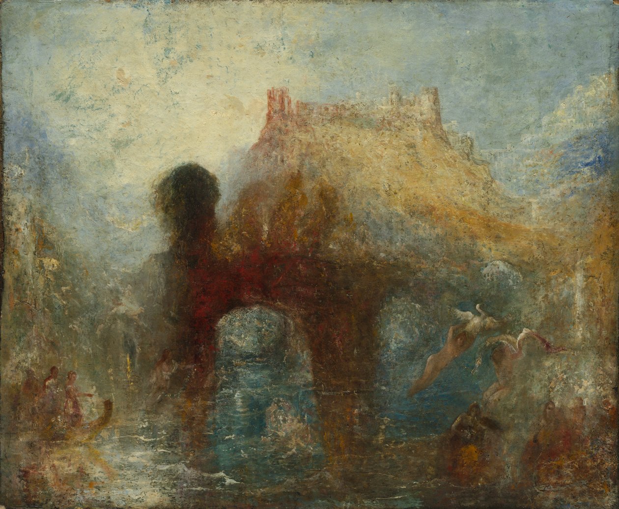 La grotte de la reine Mab - Joseph Mallord William Turner