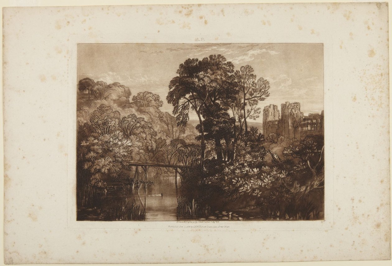 Le château de Raglan - Joseph Mallord William Turner