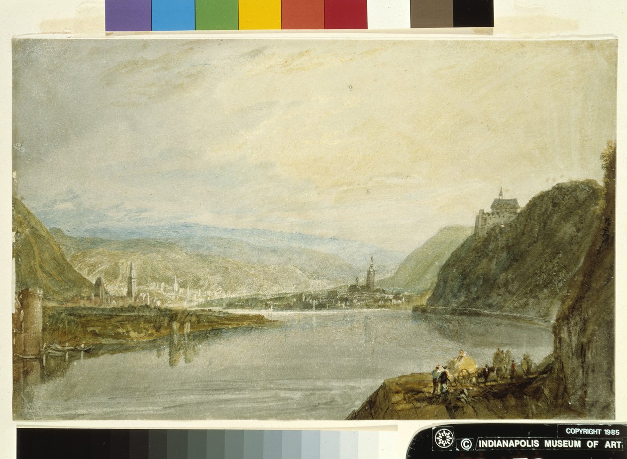 Remagen, Erpel et Linz - Joseph Mallord William Turner