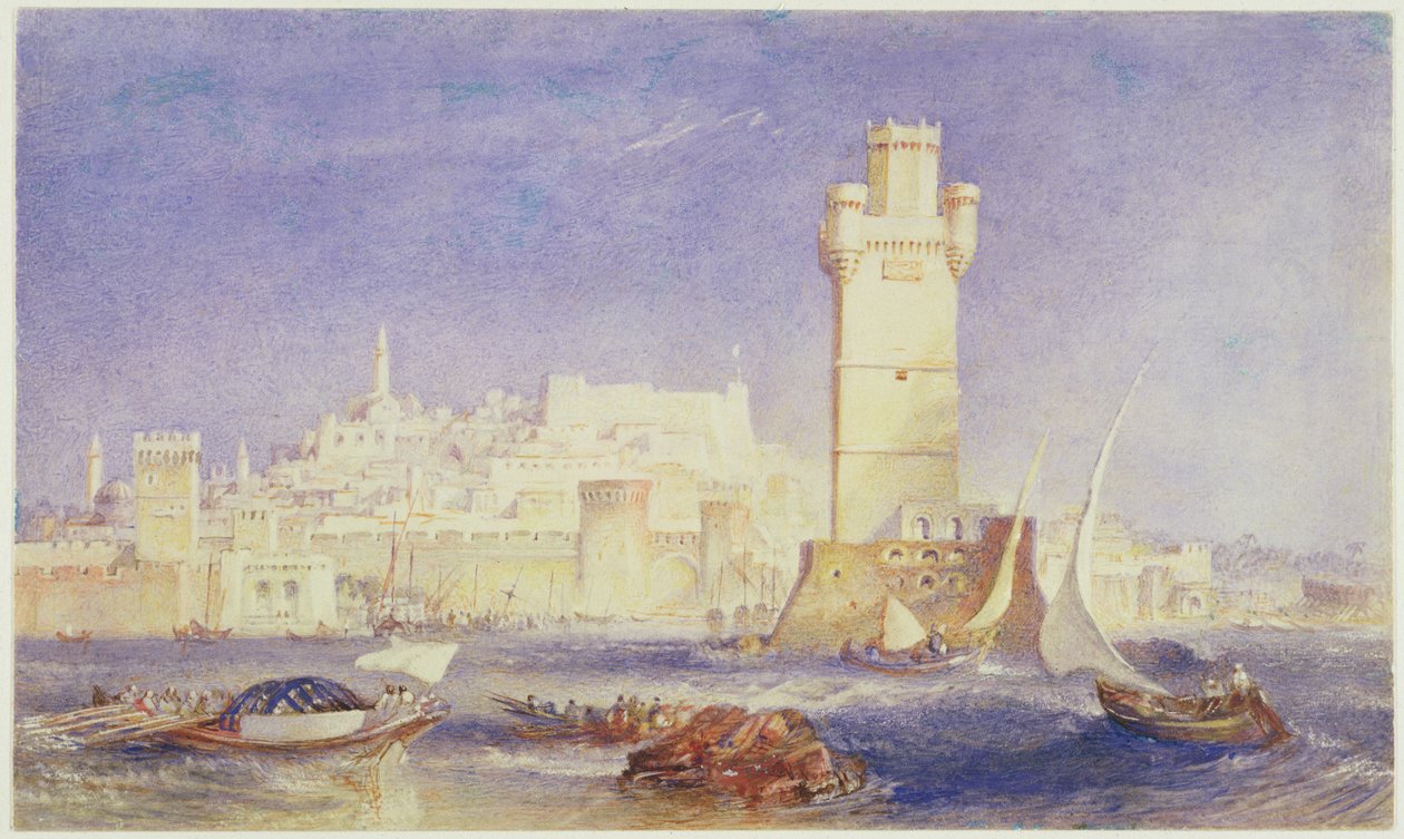 Rhodes - Joseph Mallord William Turner