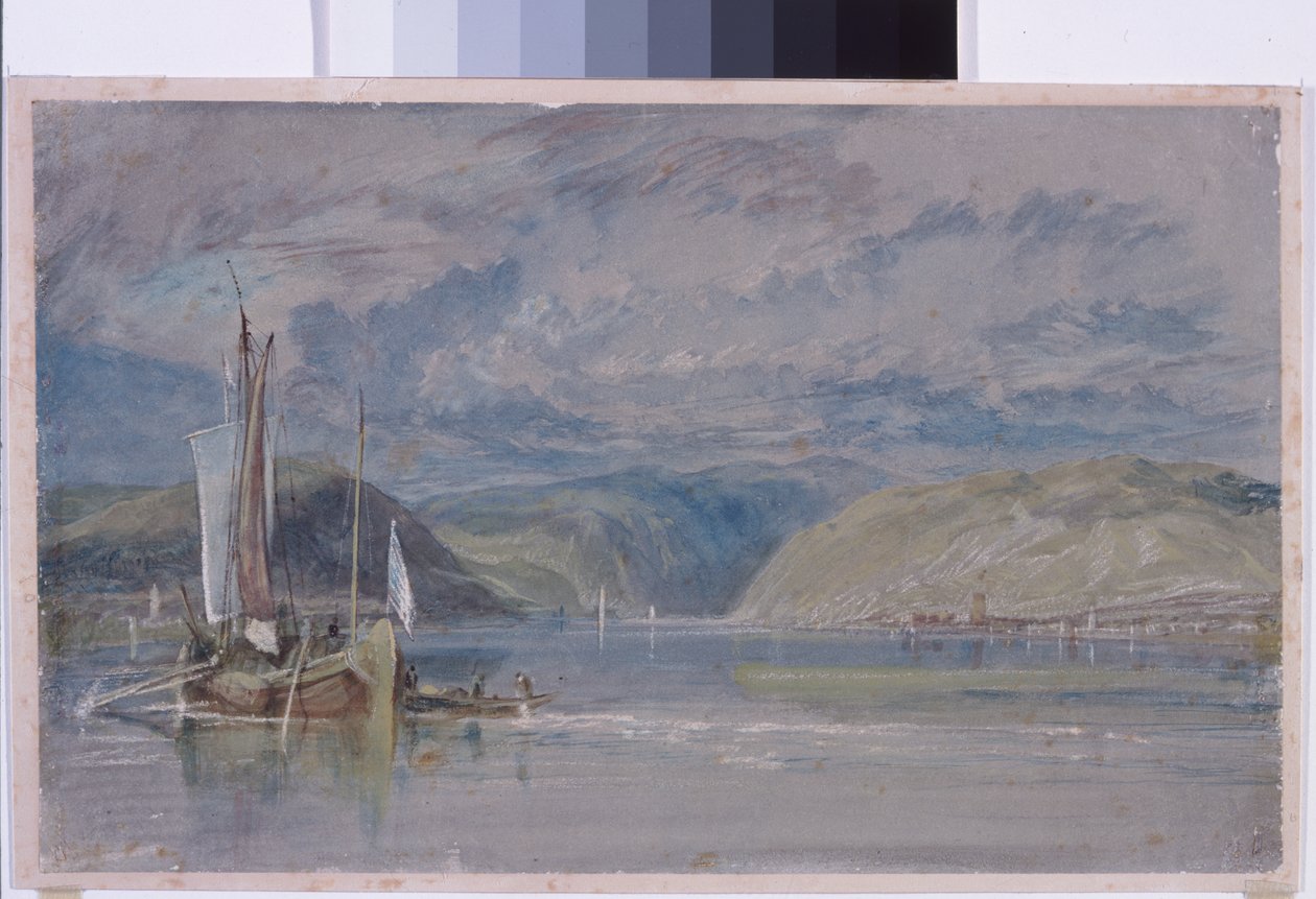 Rudesheim - Joseph Mallord William Turner