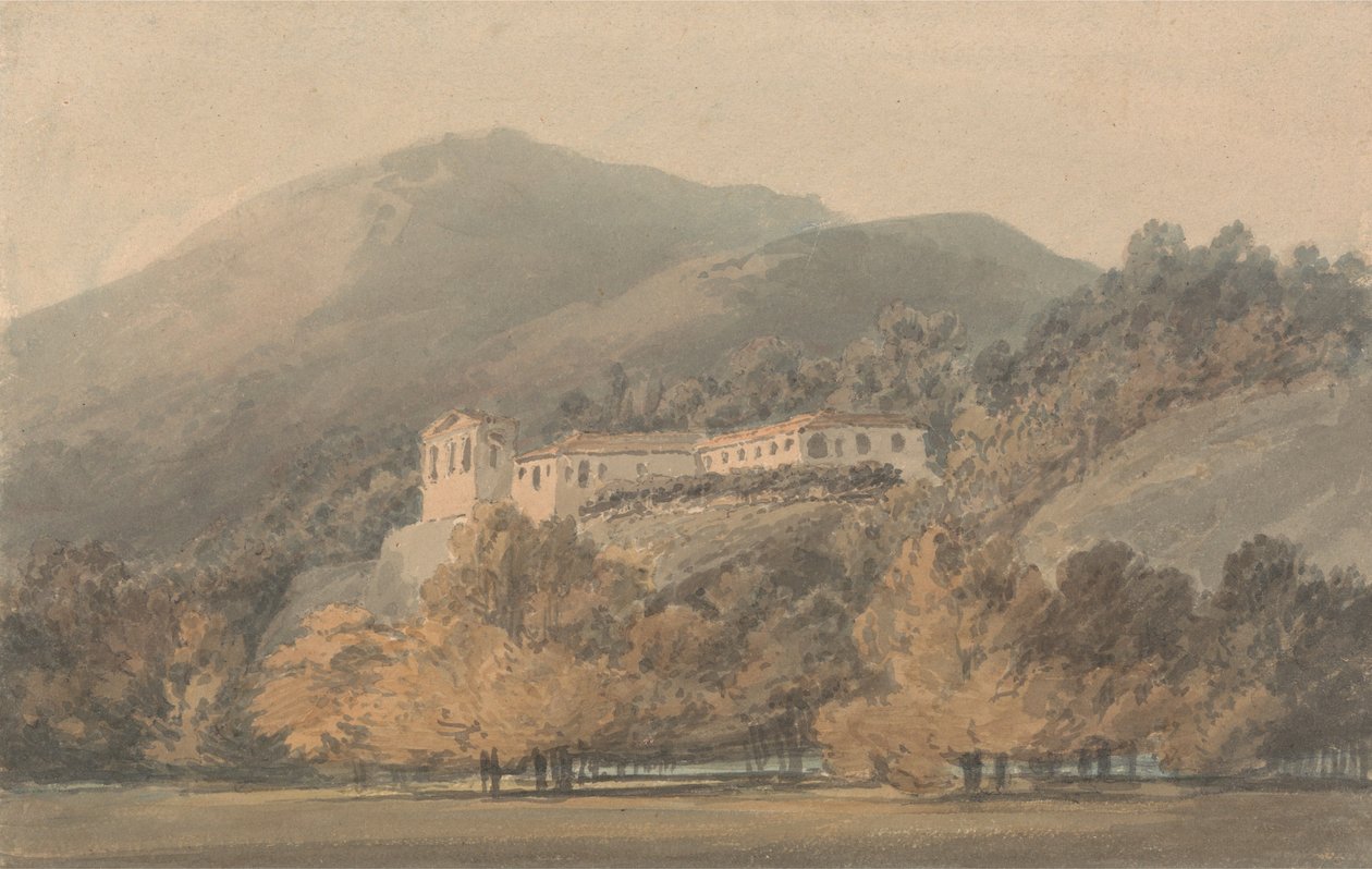 Sainte-Lucie, un couvent près de Caserte - Joseph Mallord William Turner