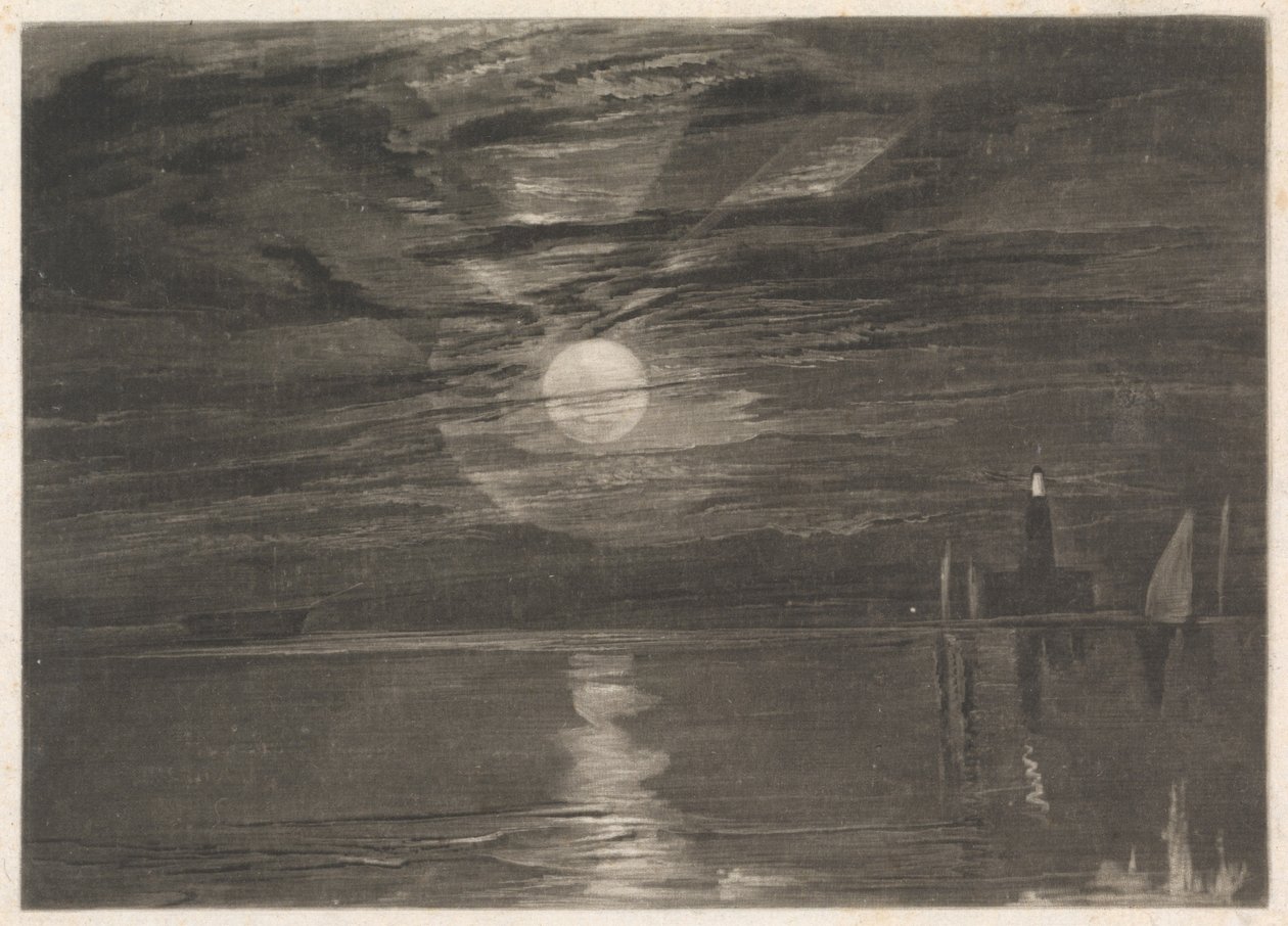 Phare de Shields - Joseph Mallord William Turner