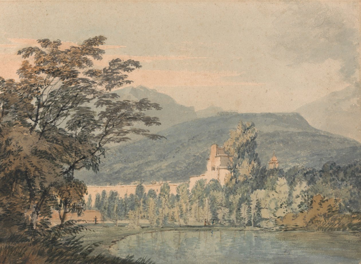 La villa de Sir William Hamilton - Joseph Mallord William Turner