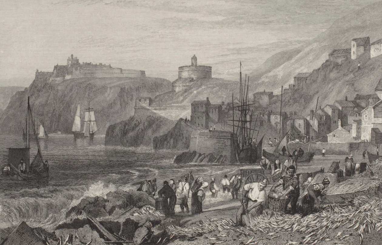 St. Mawes, Cornouailles - Joseph Mallord William Turner