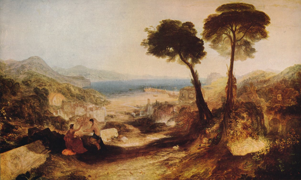 La Baie de Baiae, avec Apollon et la Sibylle, vers 1823, vers 1915 - Joseph Mallord William Turner