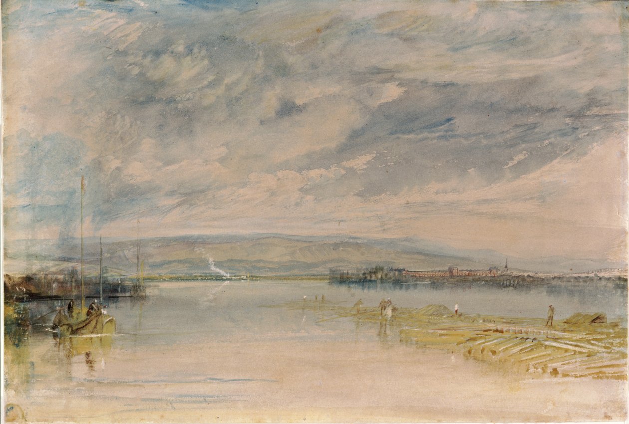 Palais épiscopal, Biebrich - Joseph Mallord William Turner