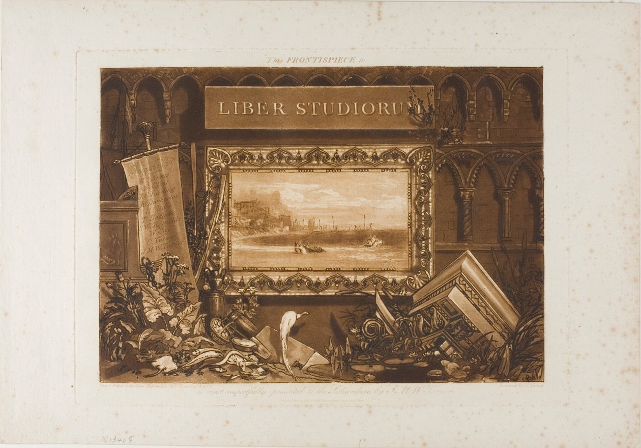 La pièce maîtresse du Liber Studiorum - Joseph Mallord William Turner