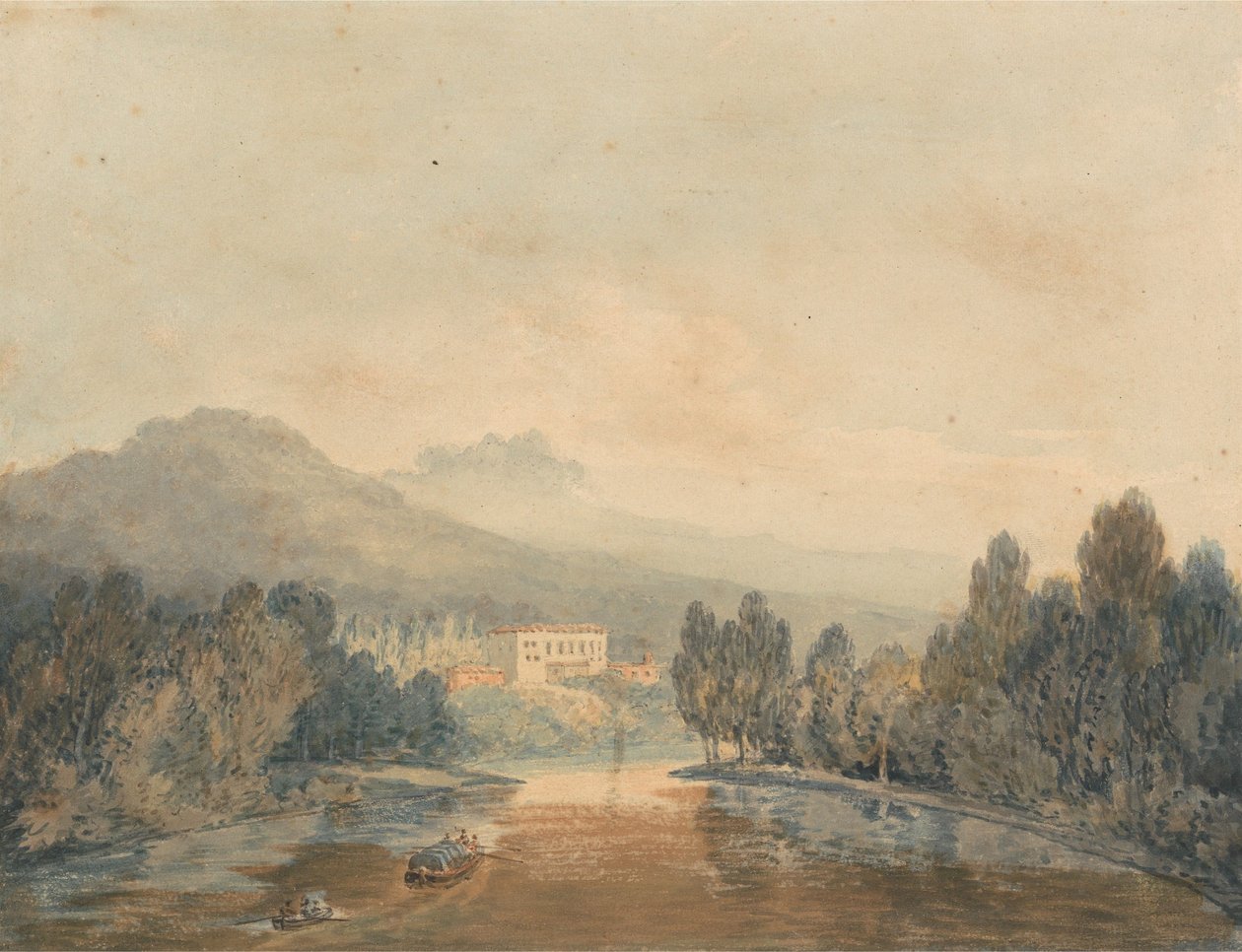 La Villa Salviati au bord de l