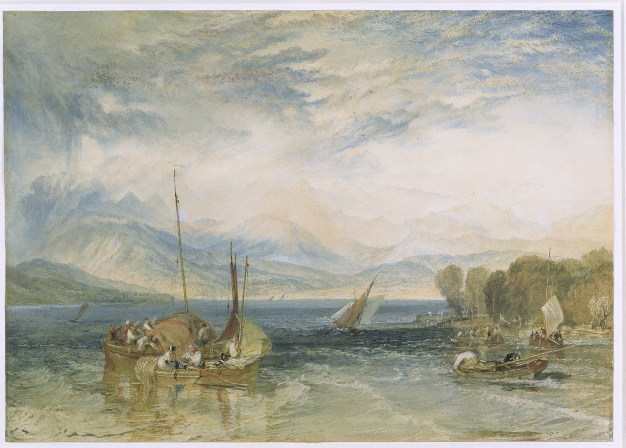 Windermere, 1821 (post-restauration) - Joseph Mallord William Turner