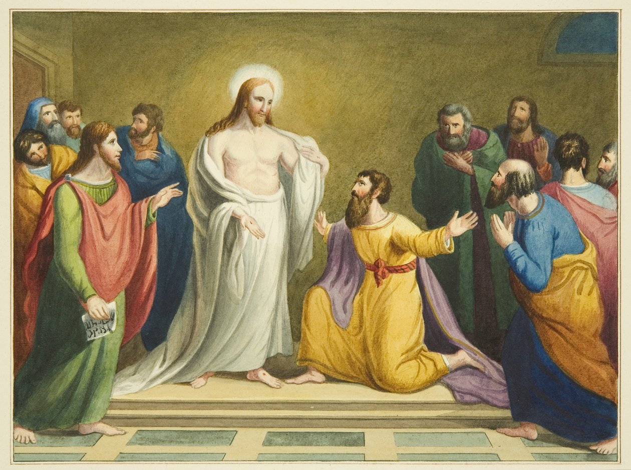 Copie du retable par John King dans l