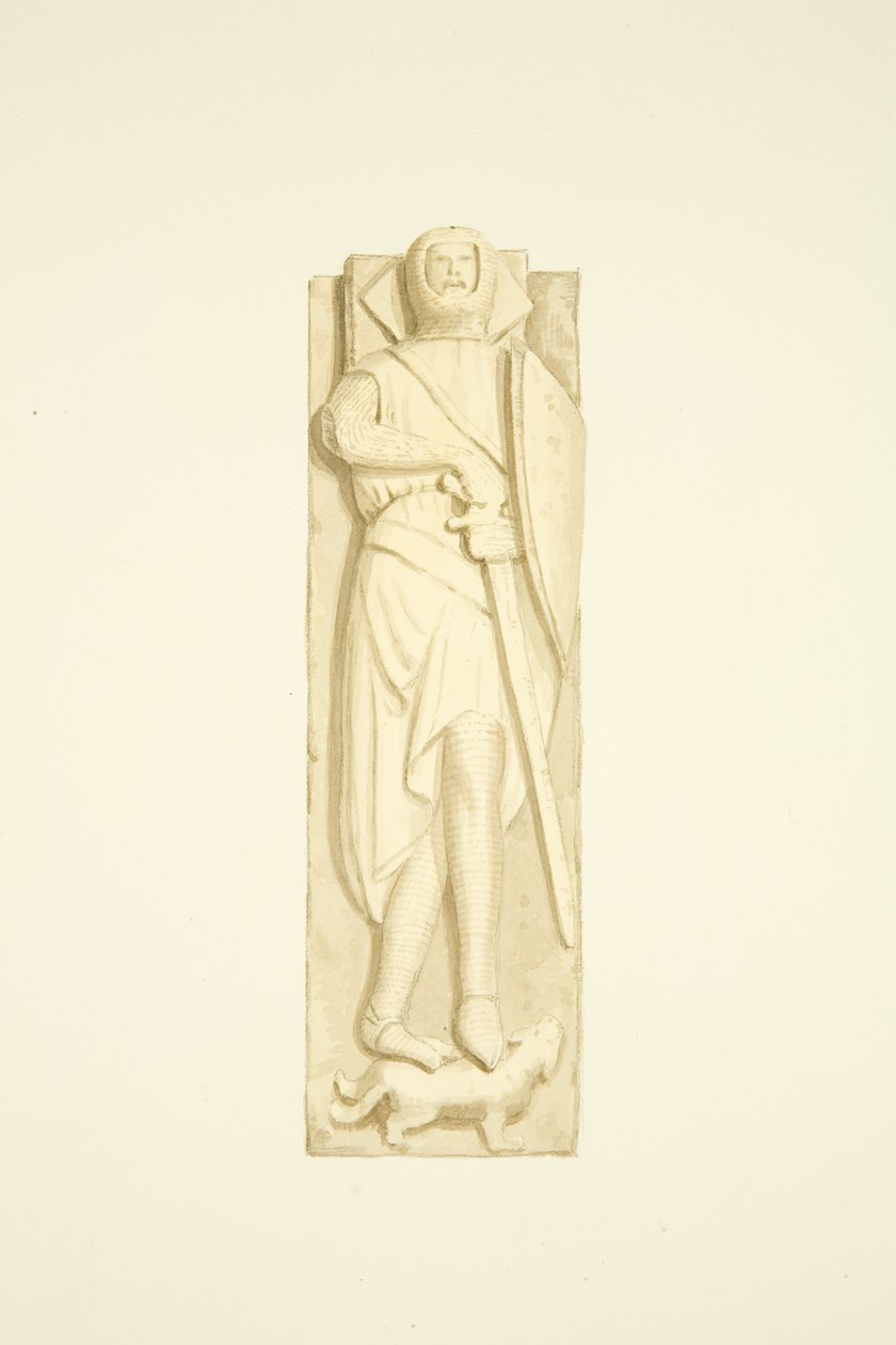 Effigie de Robert de Berkeley dans St Mary Redcliffe - Joseph Manning