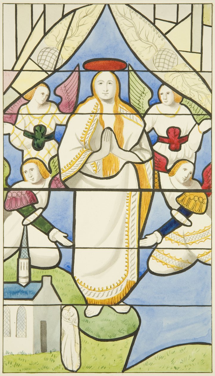 Vitrail de Saint-Marc - l