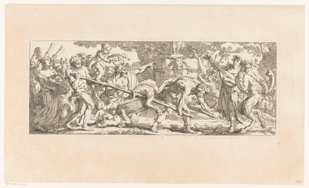 Offrande à Bacchus - Joseph Marie Vien (I)