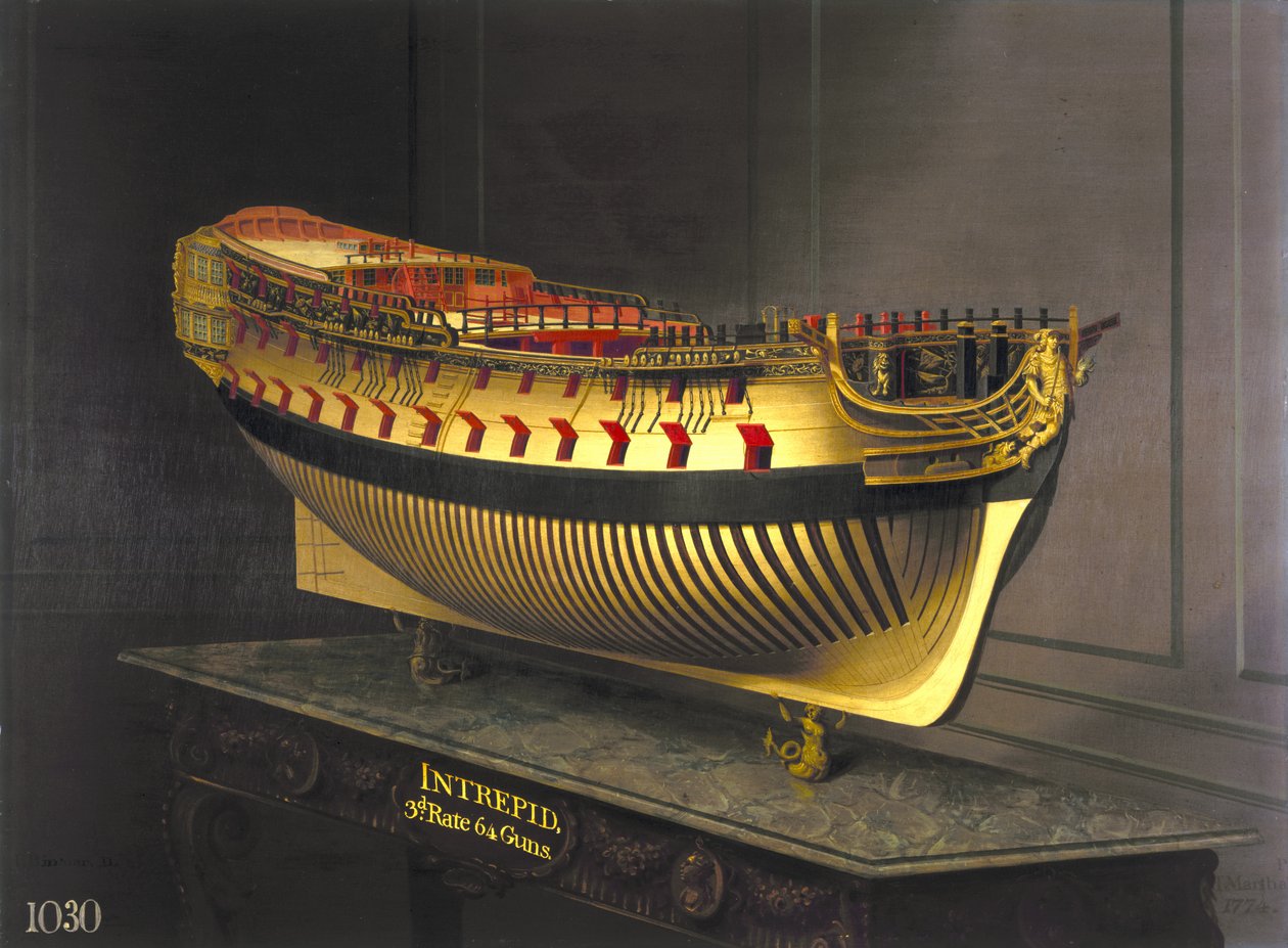 HMS Intrepid, 1773-75 - Joseph Marshall