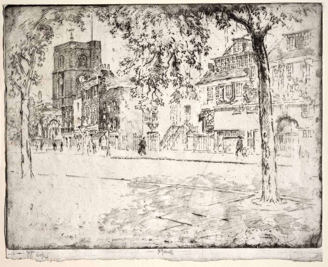 Maison où Whistler est mort - Joseph Pennell