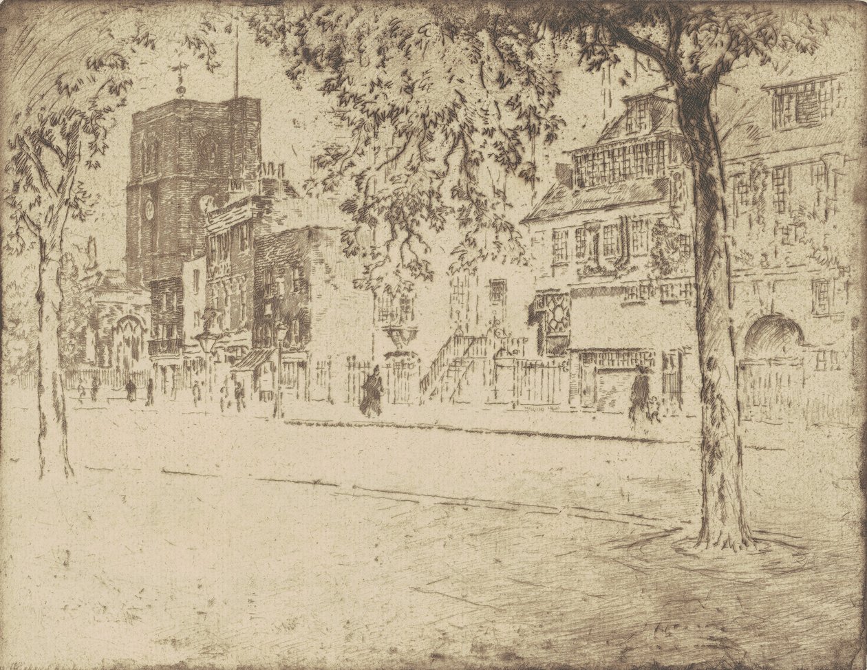 Maison où Whistler est mort - Joseph Pennell