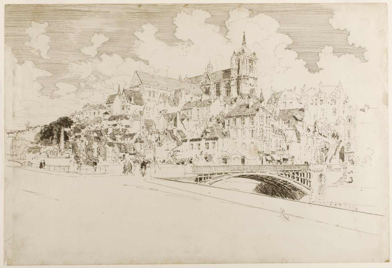 Le Mans - Joseph Pennell