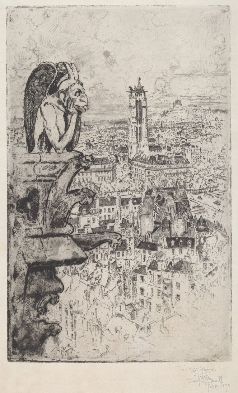 Le Stryge - Joseph Pennell