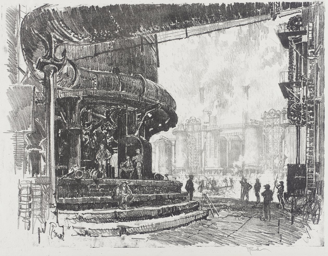La fabrication de la fonte brute : la base des hauts fourneaux - Joseph Pennell