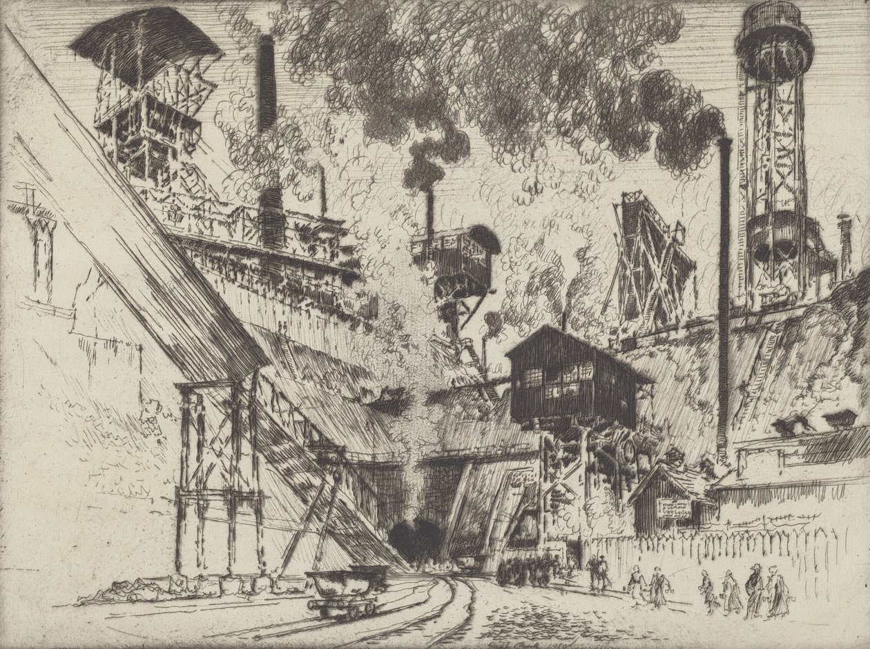 Bouche de la mine, Ruhrort près d