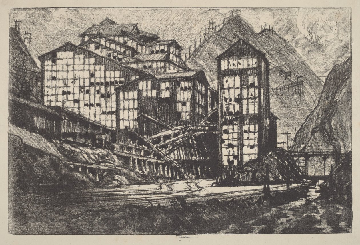 Old Million Eyes - Joseph Pennell