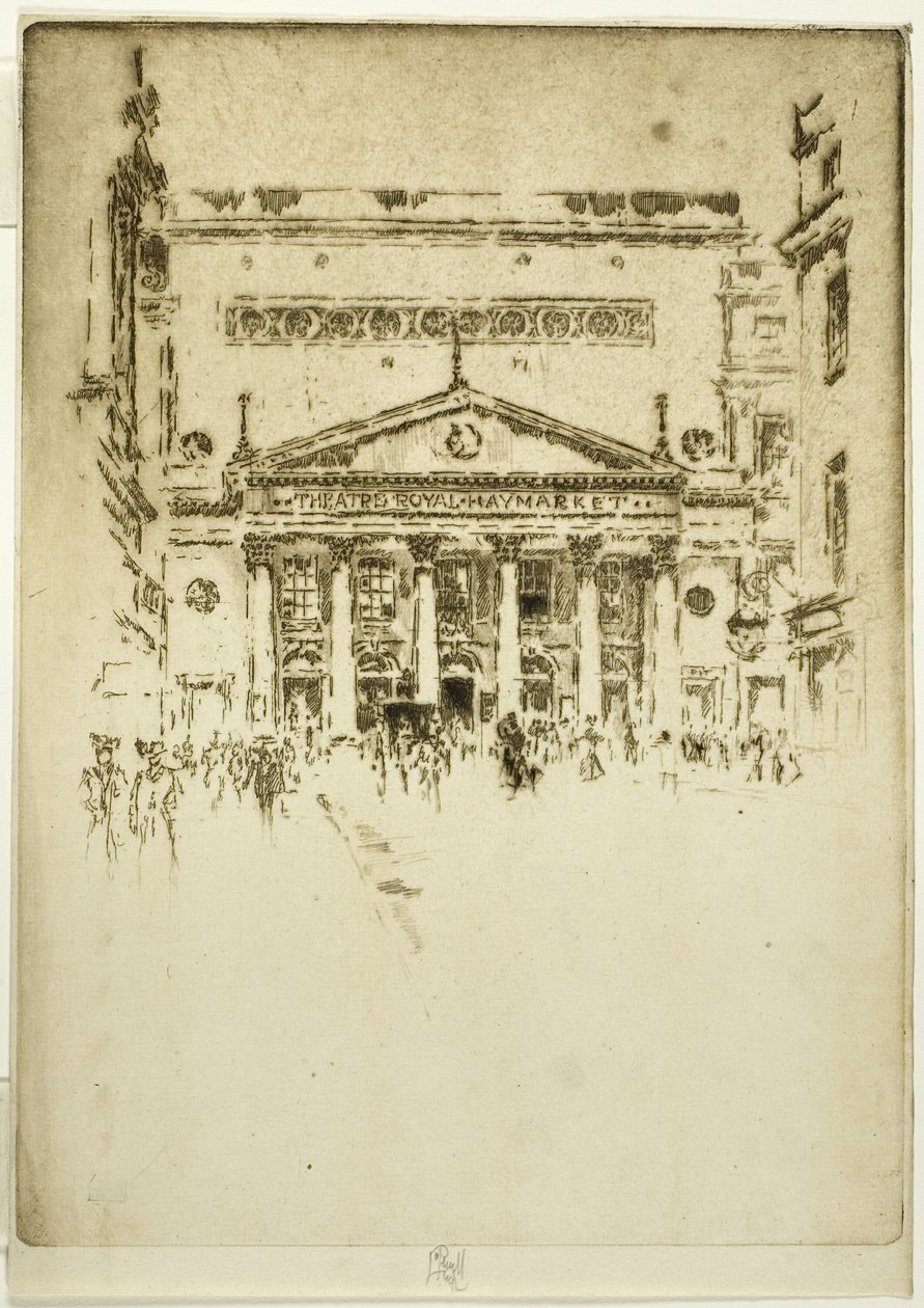 Théâtre Royal Haymarket - Joseph Pennell