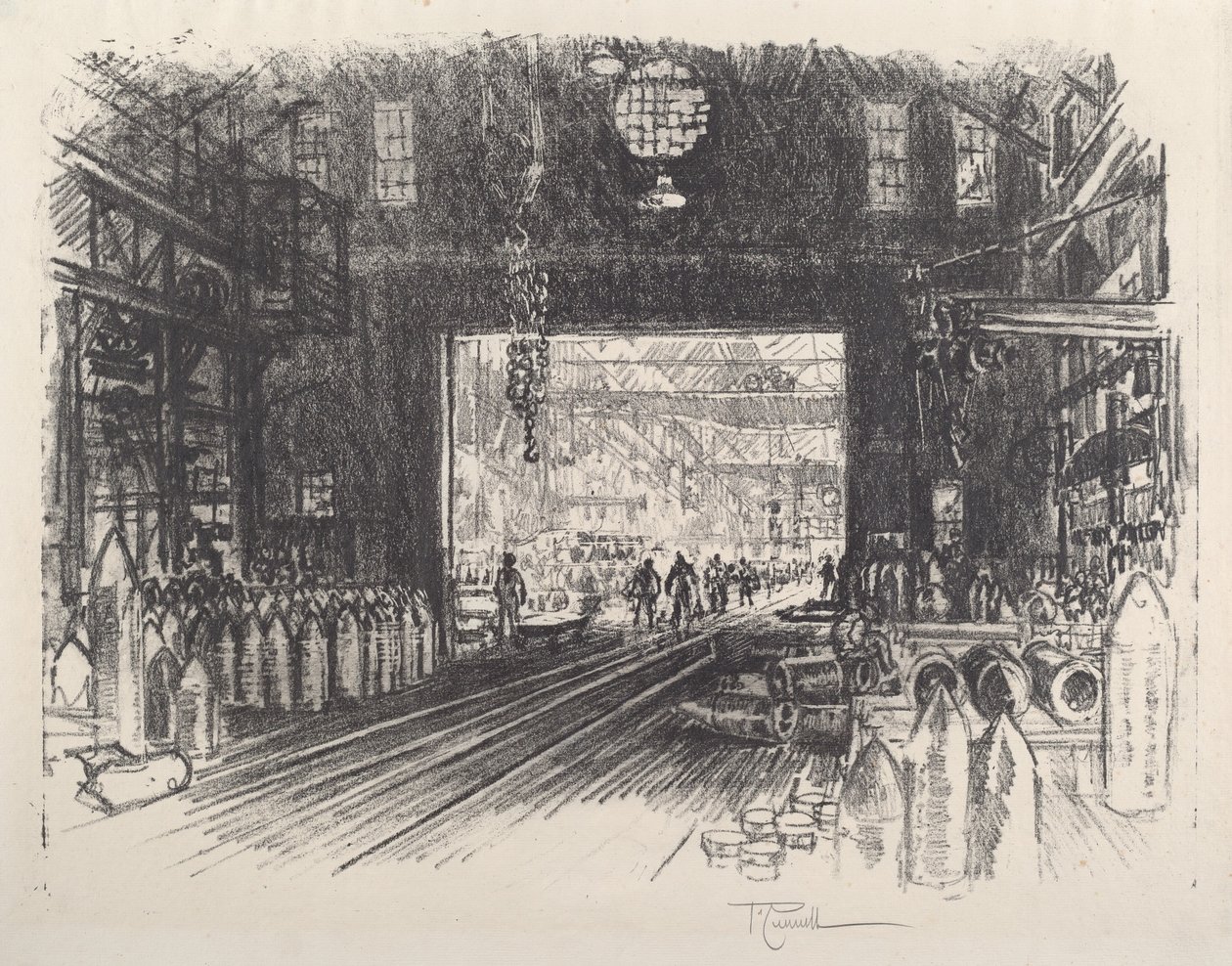 Usine de Coquilles, No.II - Joseph Pennell